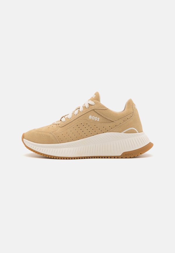 Trainers - medium beige