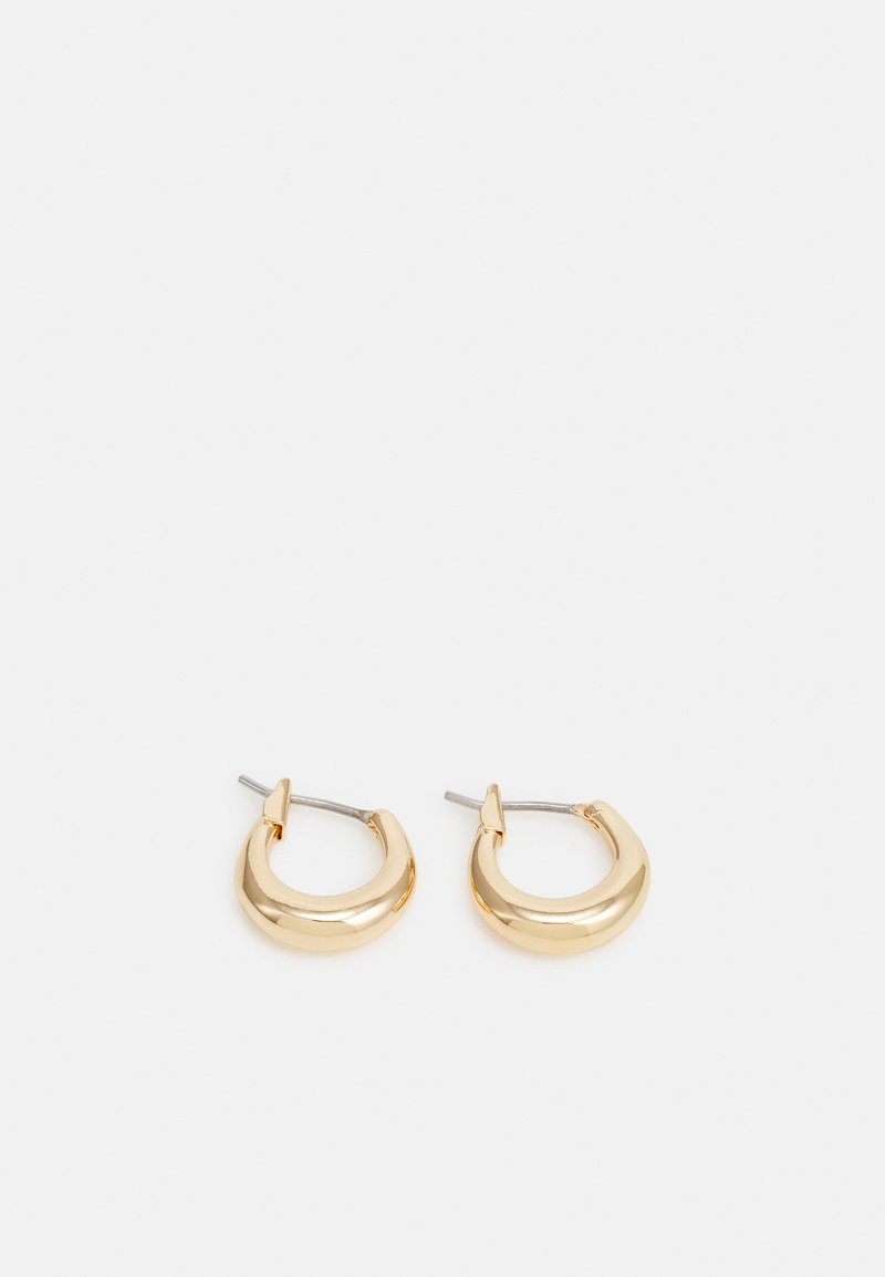 Weekday MIJA MINI HOOP EARRINGS - Brincos - gold-coloured
