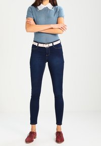 NAF NAF Print T-shirt - light blue