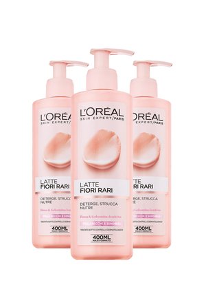 LATTE STRUCCANTE FIORI RARI, STRUCCA E IDRATA LA PELLE, PER PELLI SECCHE E SENSIBILI - 3 PACK - Struccante