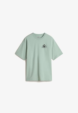 Vans CRESTLINE - Print T-shirt - olive