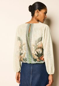Next LONG SLEEVE TRIM - Bluse - tropical print