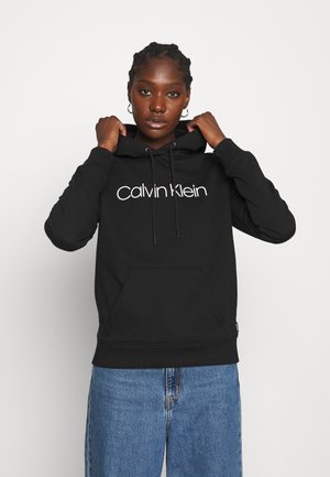 CORE LOGO HOODIE - Mikina s kapucí - black