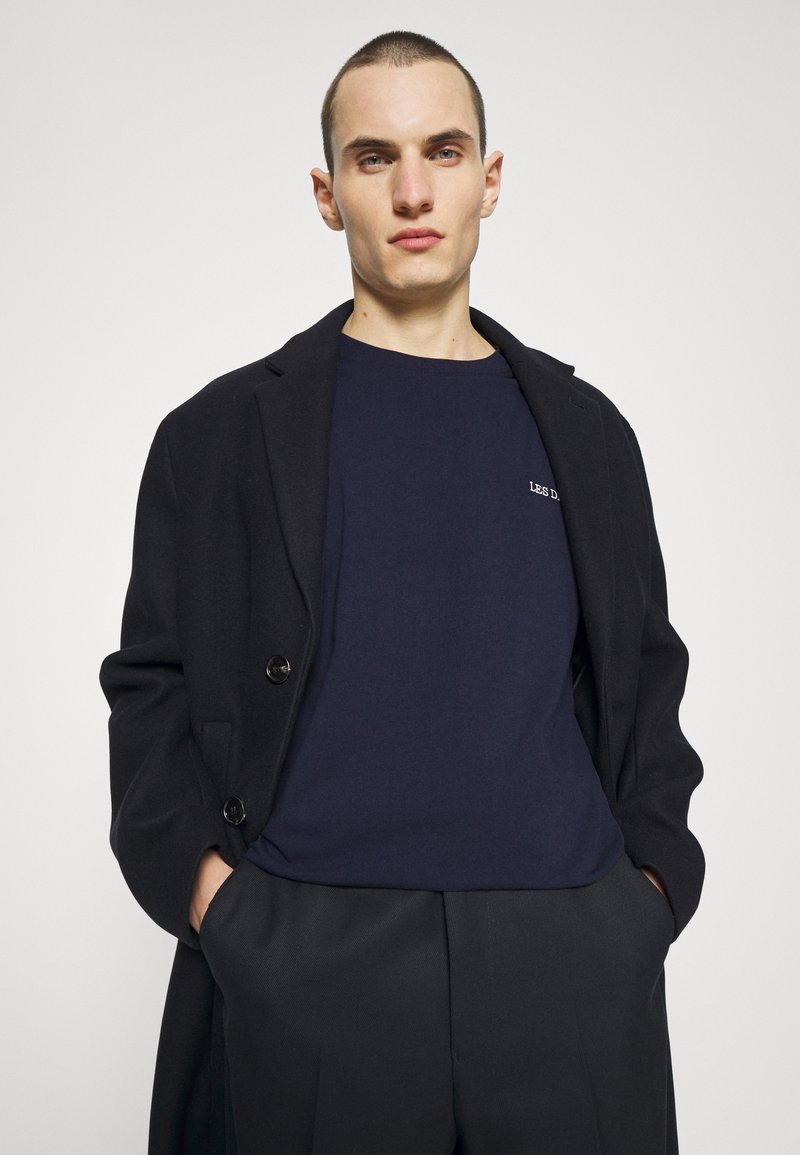 Les Deux DIEGO - T-shirt básica - dark navy/ivory