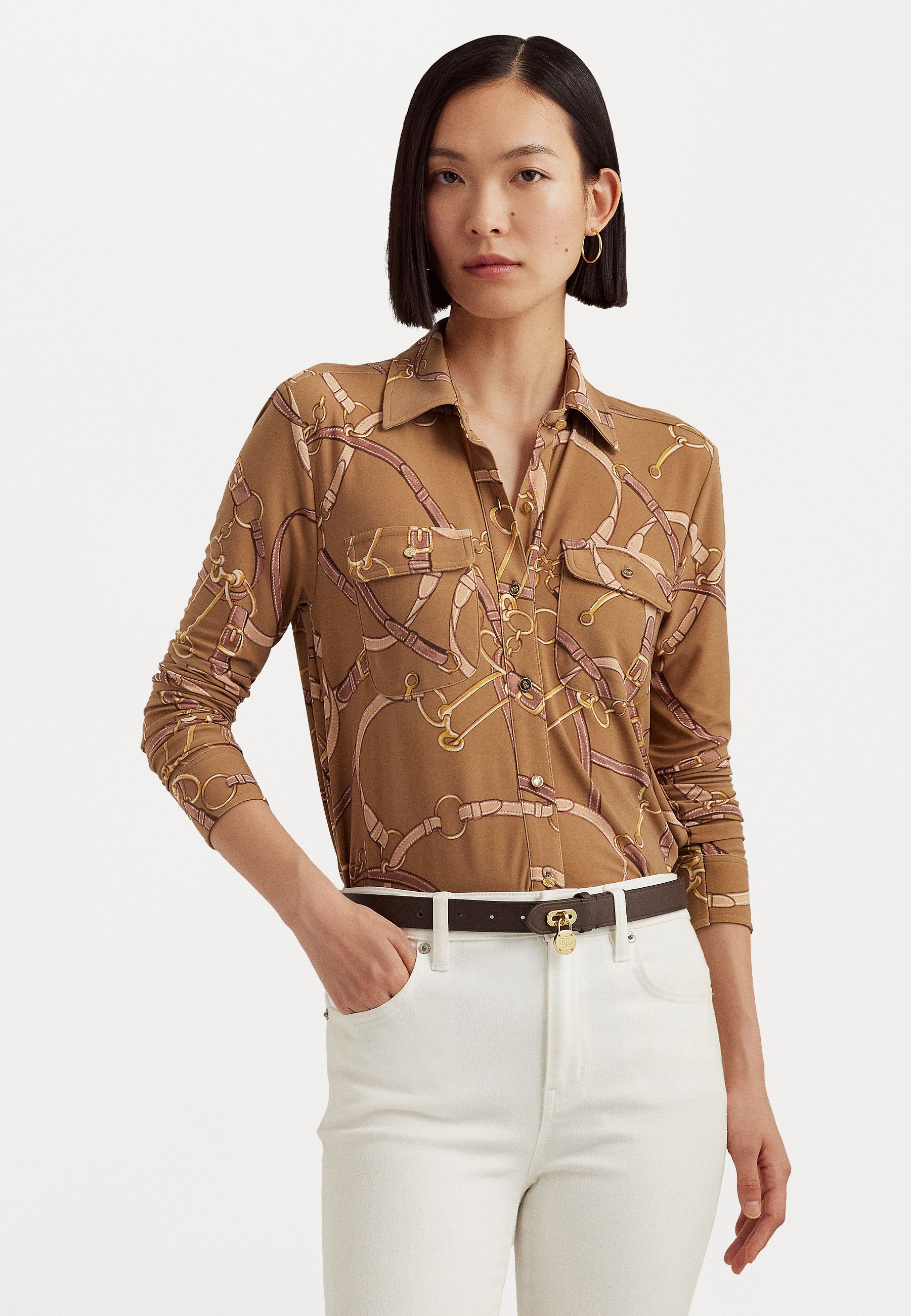 ralph lauren chain print shirt