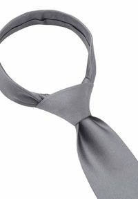 Seidenfalter UNI -  ÜBERGRÖSSE  - Krawatte - dunkelgrau