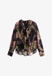 Unselected, purple paisley print