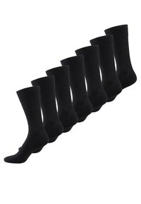 NUR DER 7-PACK KOMFORT - Strømper - schwarz