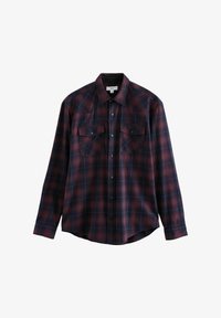 Ausgewählt, red navy blue