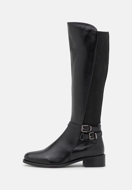 Bottes Femme Aligia Cuir Noir Taille 38 Plateforme - Neuves En Promotion