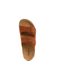 Scholl NOELLE CHUNKY - Pantofle - cognac
