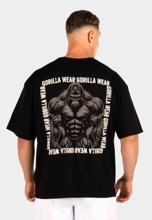 T-shirt print - black