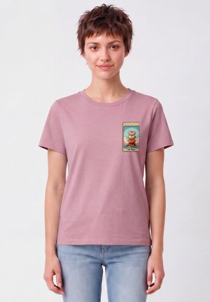 watapparel, TAROT THE DONUT - T-shirt print - lilac dream