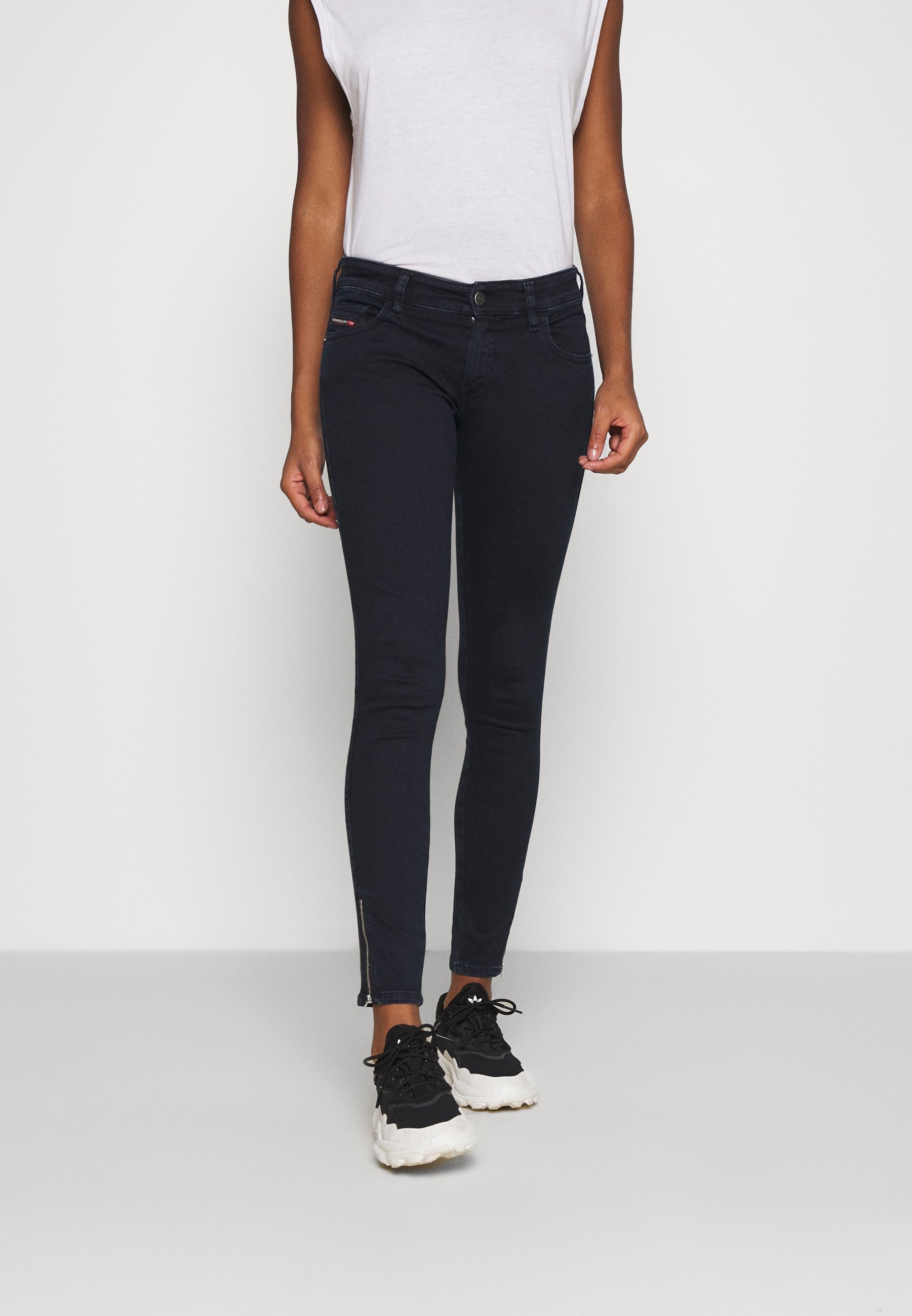 Diesel SLANDY-LOW-ZIP - Jeans Skinny 