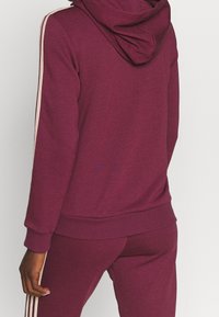 adidas Performance Mikina na zip - bordeaux