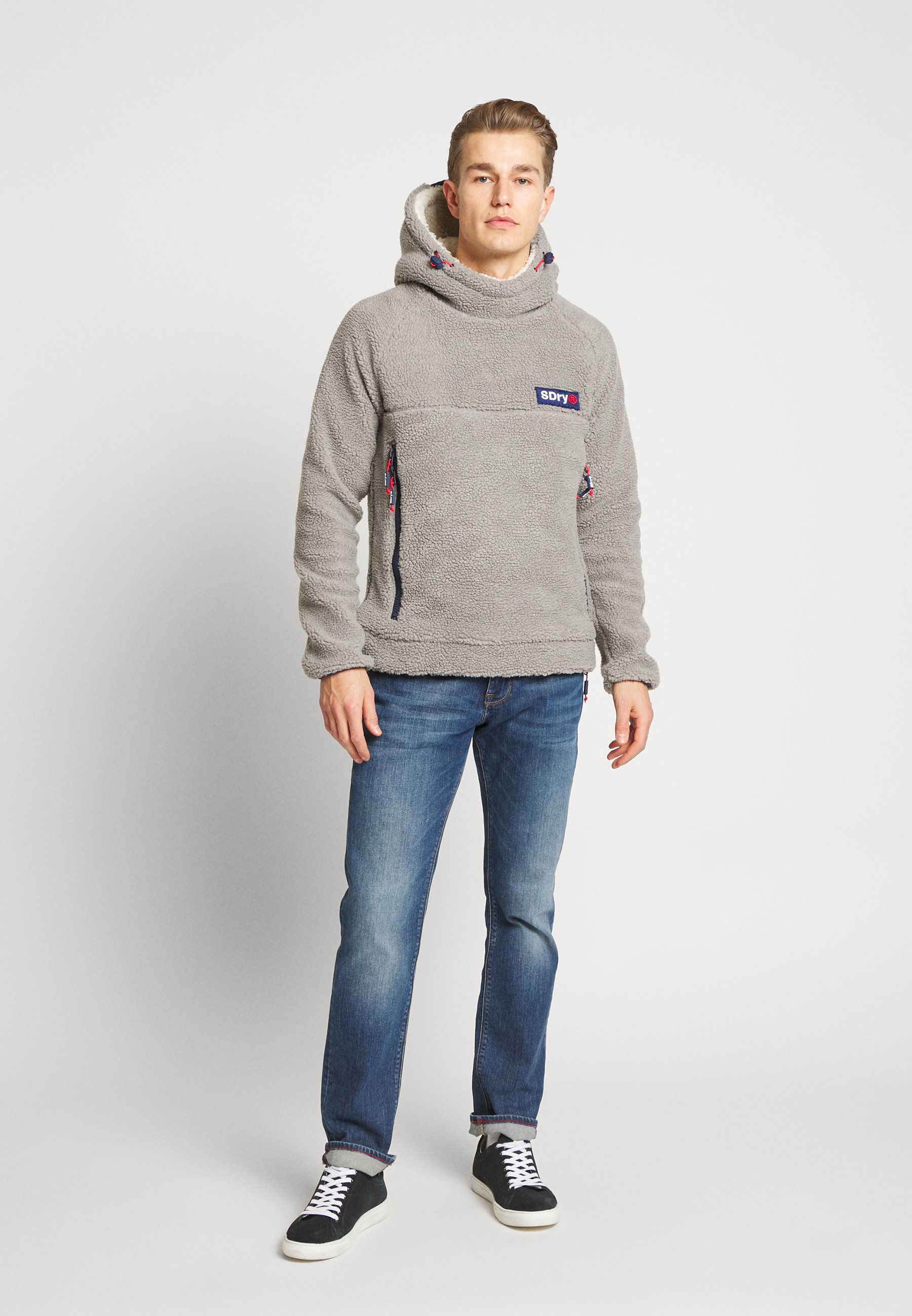 Superdry CELSIUS SHERPA Hoodie mid grey Zalando.no Superdry CELSIUS SHERPA - Hoodie - mid grey