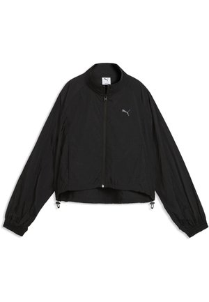 HER RELAXED REISSVERSCHLUSS - Træningsjakke - black