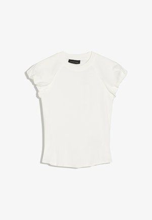 Bershka, BALLOON RAGLAN SLEEVE - T-SHIRT - T-shirt basique - white
