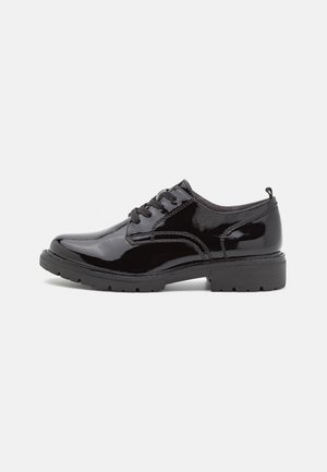 Jana Sporty snøresko - black