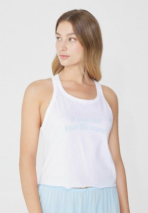 Top - bianco st waves