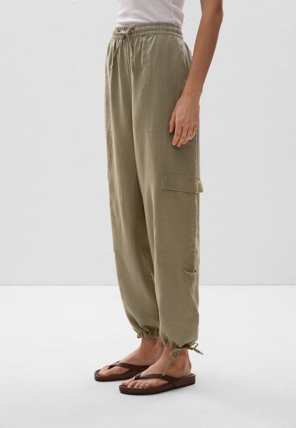 LINEN CARGO - Cargohose