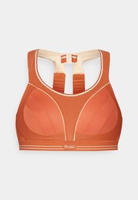 ULTIMATE RUN BRA - High support sports bra - copper