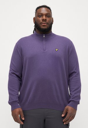 QUARTER ZIP JUMPER - Pulóver - graystone
