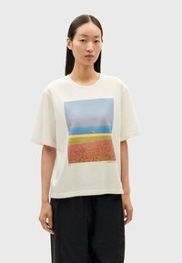 Thinking Mu LUCIA - T-shirt imprimé - off white