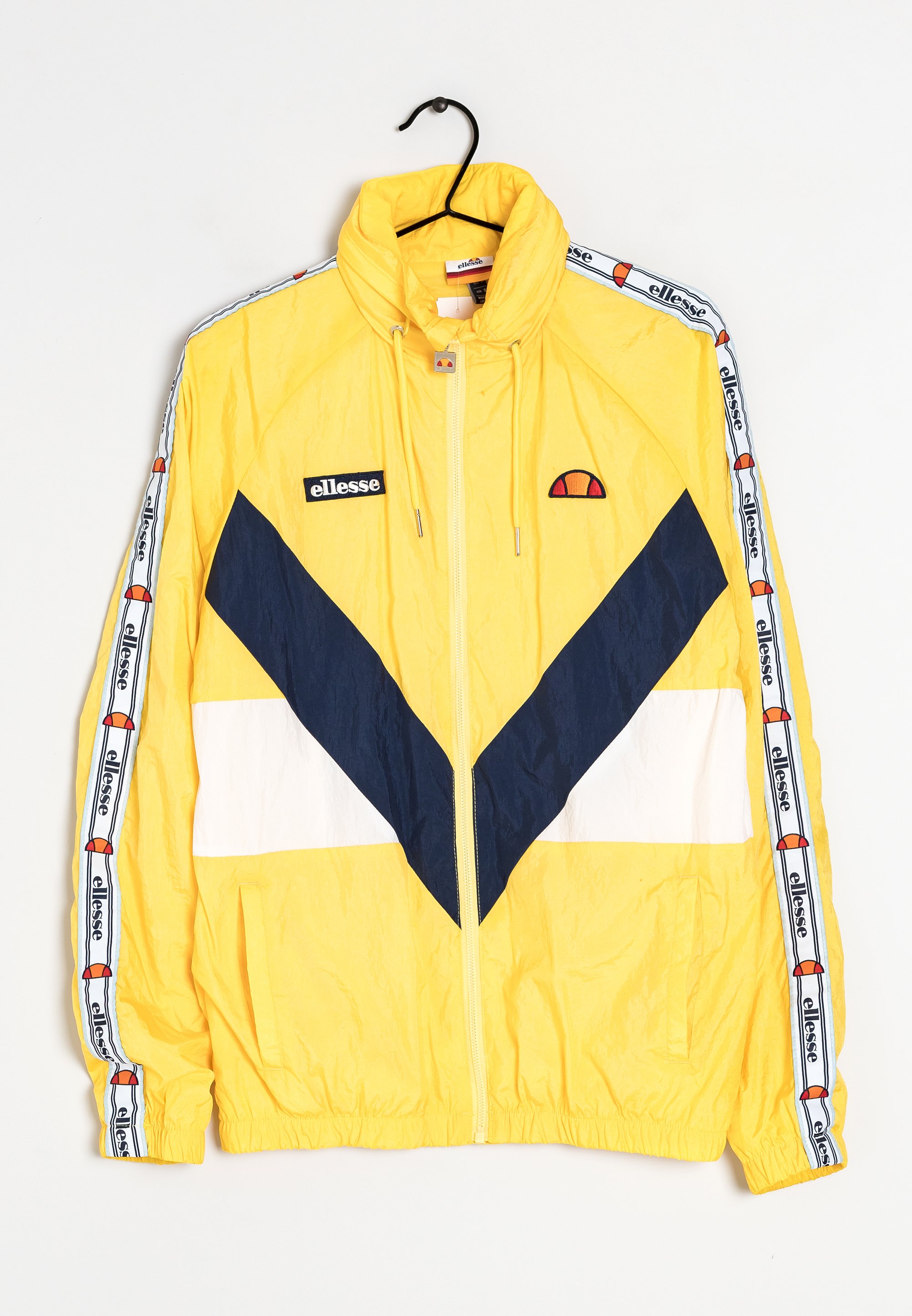 Ellesse Windbreaker Ellesse Regenjacke Gelb Yellow Hoodie Ellesse