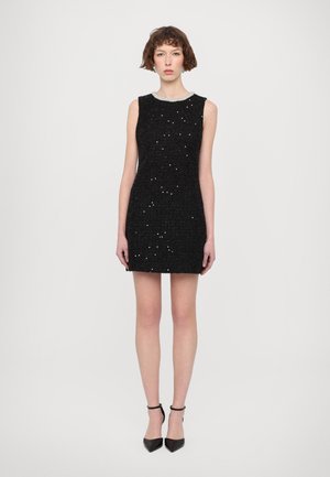 COLEY SLIM FIT MINI DRESS - Vestido de cóctel - black