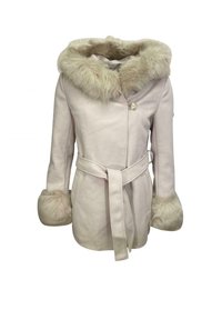 Hollies Stockholm OLIVIA CUFF - Klassisk kappa / rock - winter white