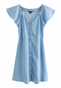 Next TEA TALL - REGULAR FIT - Jeansklänning - bleach