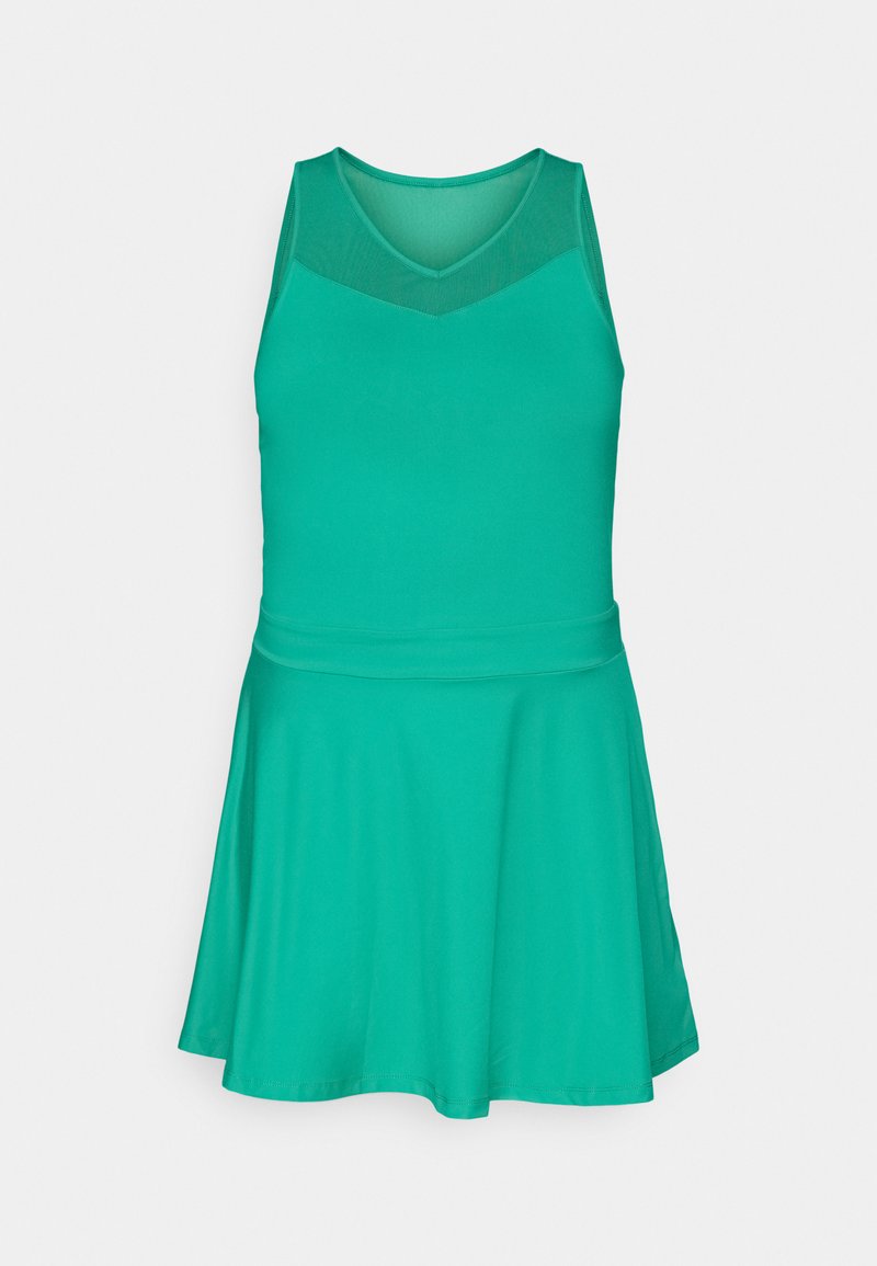 Fila DRESS FRANJA - Jersey dress - court green/dark green - Zalando.co.uk