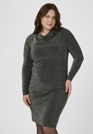 Robe de soirée - silver metallic glitter