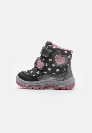 FLANFIL GIRL WPF - Stivali da neve - dark grey/pink