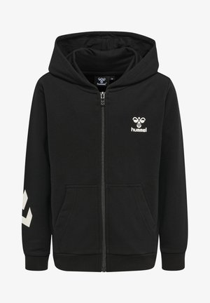 Zip-up sweatshirt - black