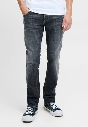 IGLENN COLE AM 488 50SPS  - Pieguloša piegriezuma džinsi - blue denim