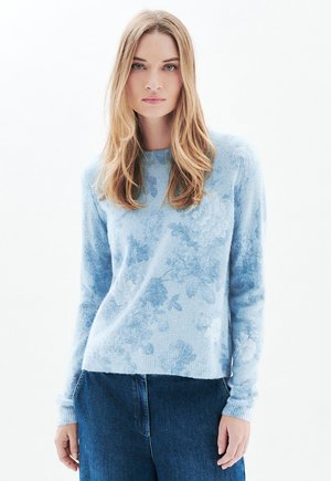 Pullover - bleu pétrole