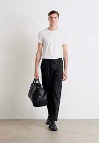 Tommy Jeans JASPE 2 PACK - T-shirts basic - black / white