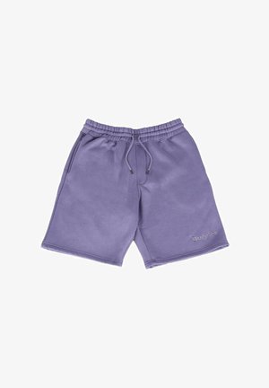 Lilla bomuldsblandede shorts med elastisk talje og snoretræk. Har sidelommer og broderede detaljer. Flad kant.