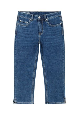 Stradivarius, CAPRI JEANS - Short en jean - mottled blue