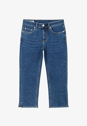 Stradivarius, CAPRI JEANS - Short en jean - mottled blue