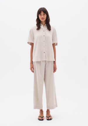 RIMONEIW DRIZA CULOTTE - Stoffhose - haze melange