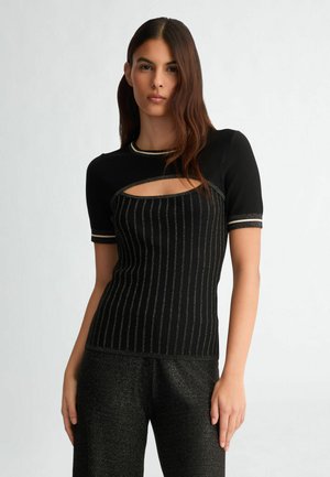 T-shirt print - black