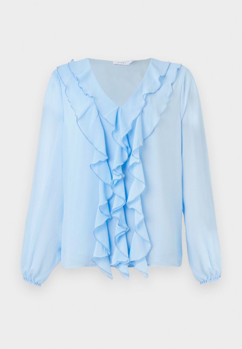 Vila Blouse lichtblauw Vila Blouse lichtblauw