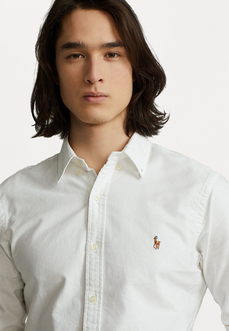 lace wedding dress form fitting Polo Ralph Lauren Classic Fit Oxford Shirt White