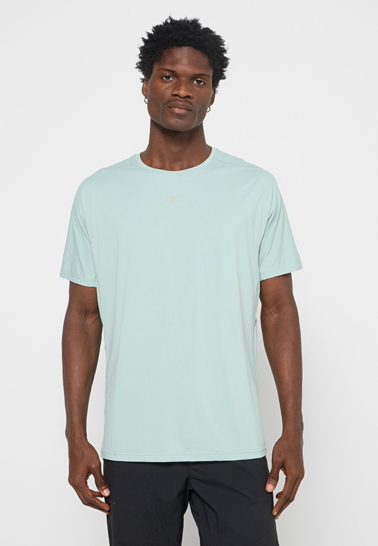 4F T-shirt basic mintgroen 4F T-shirt basic mintgroen