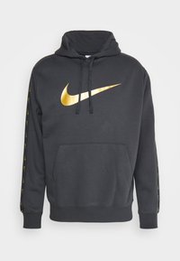 Non selezionato, dark smoke grey/metallic gold