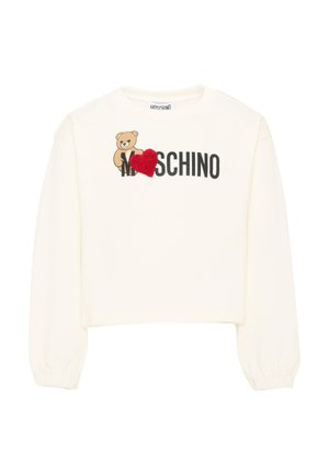 MOSCHINO, FELPA, mleczny