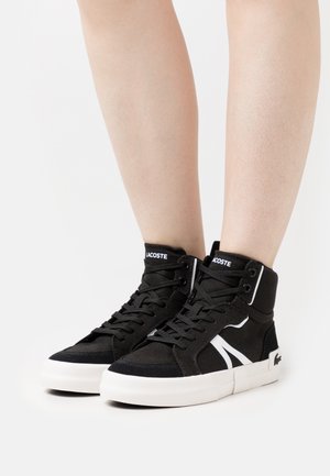 High-top trainers - black